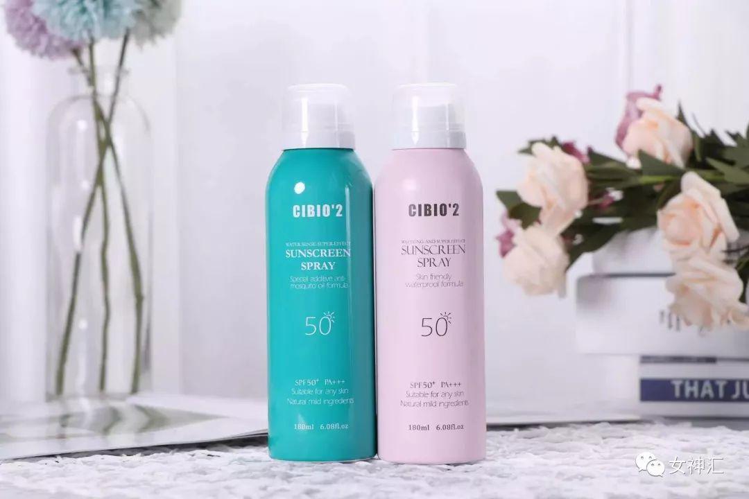 氣霧罐包裝產品之防曬噴霧 氣霧罐包裝產品